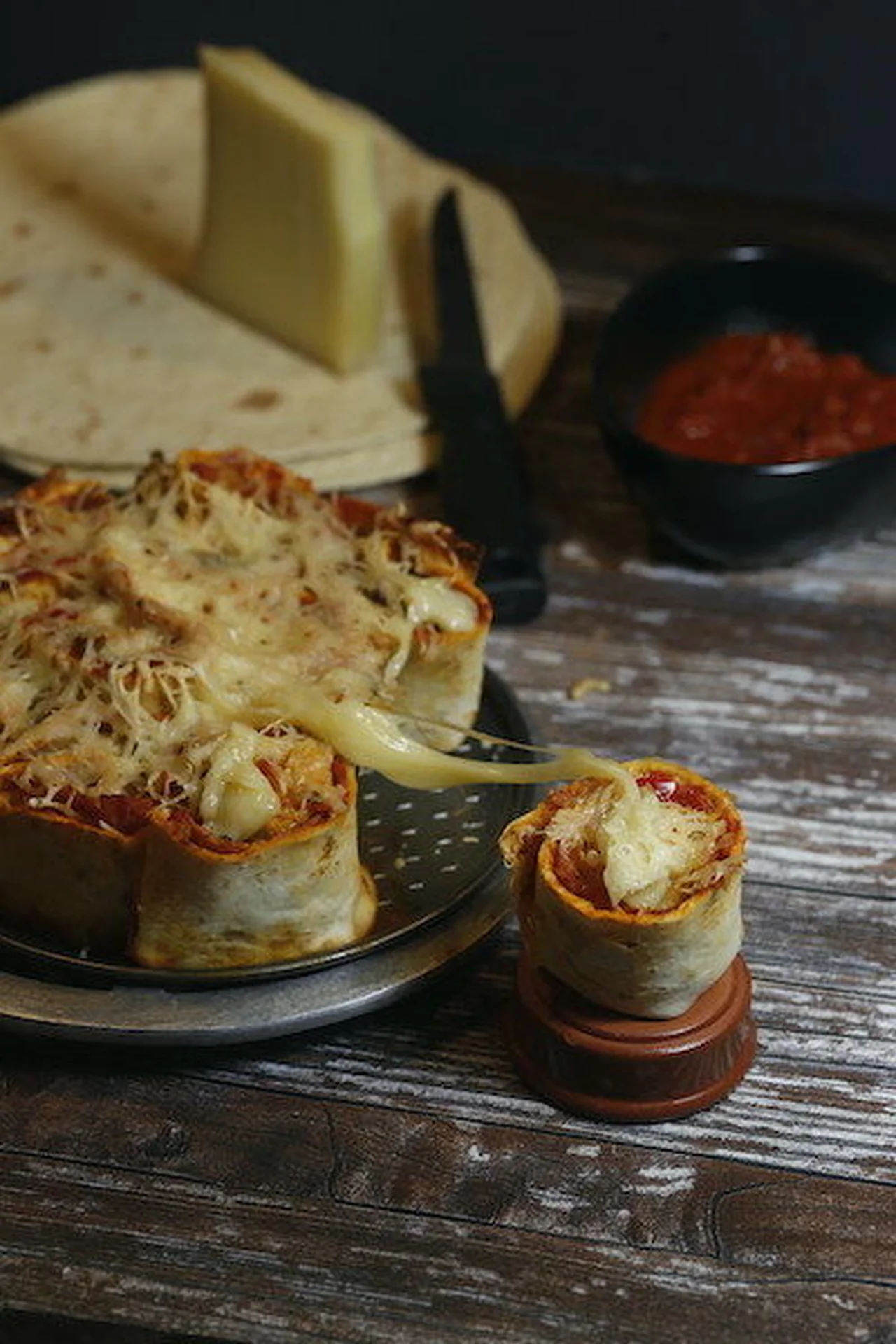 Gâteau de tortillas au Comté
