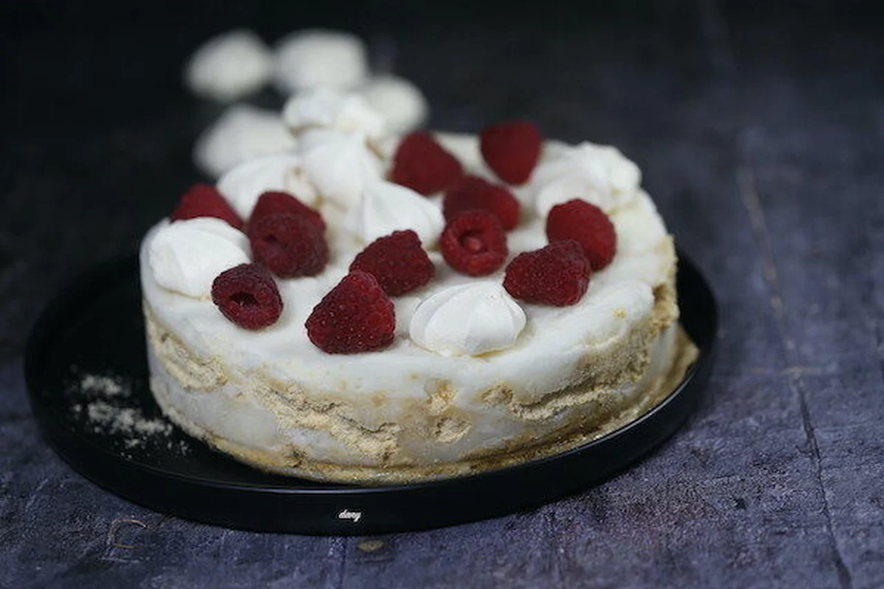 Gâteau sorbet citron à la meringue