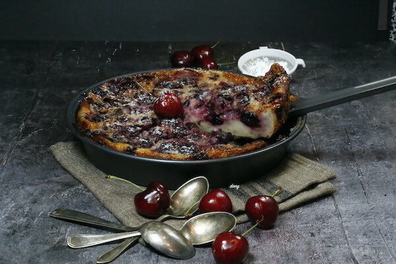 Le clafoutis aux cerises