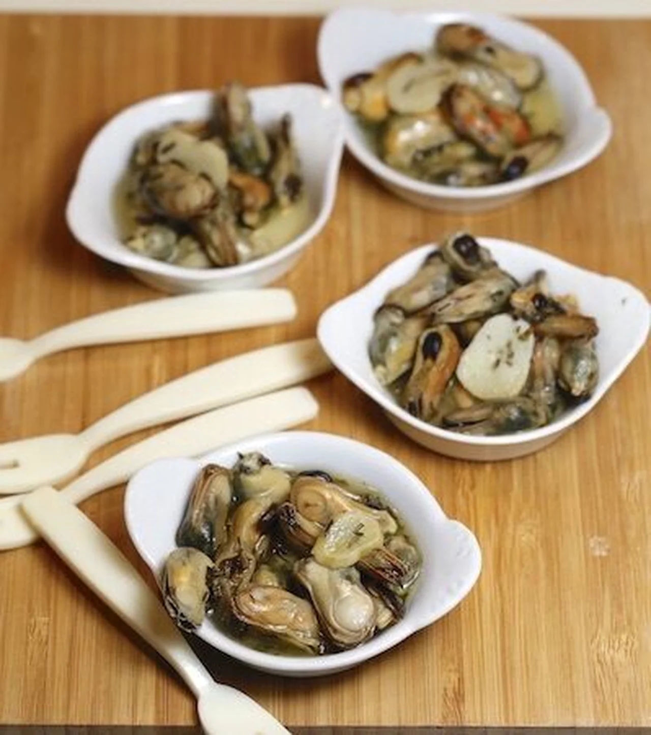 Moules à l'escabèche