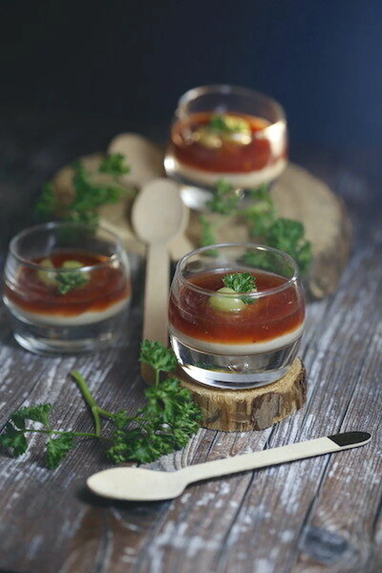 Mousse de foie à la gelée de porto
