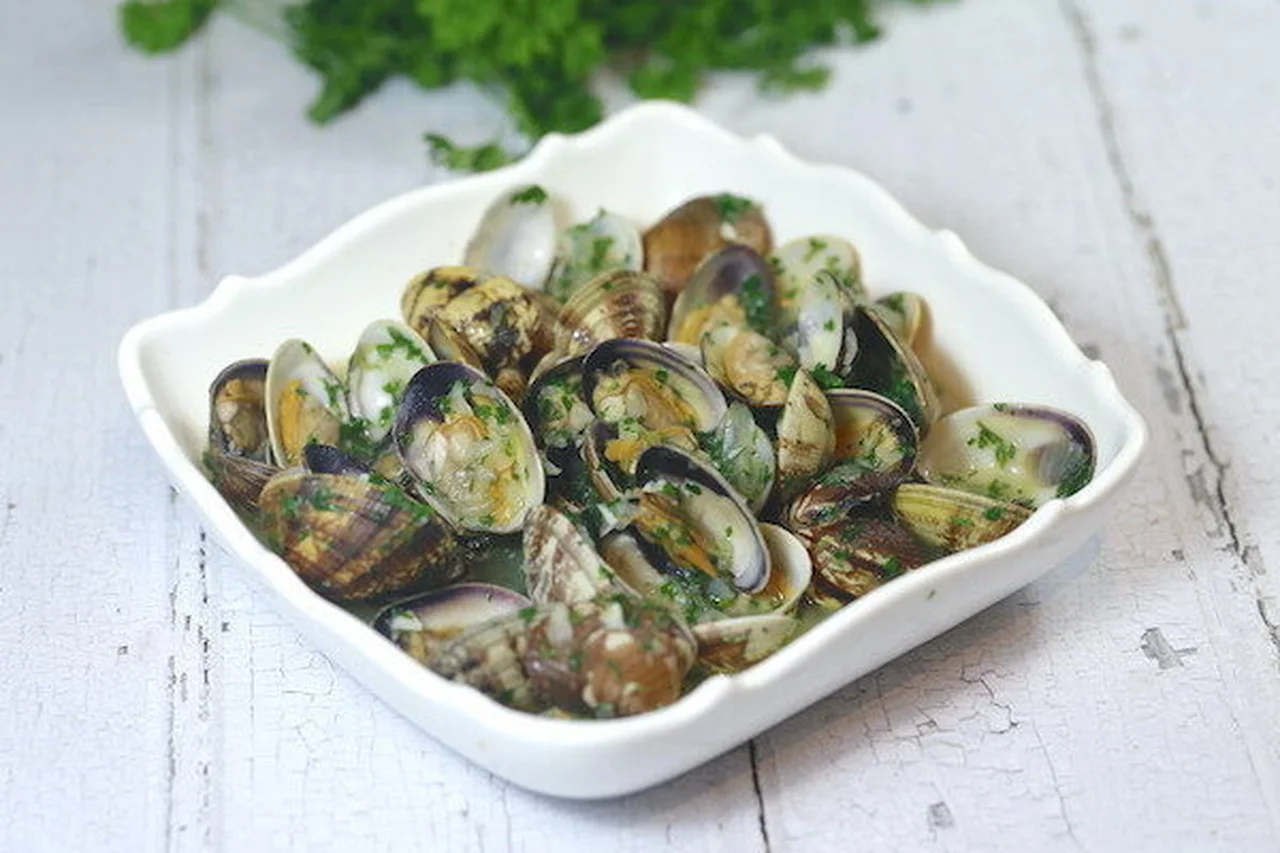 Palourdes à la sauce verte