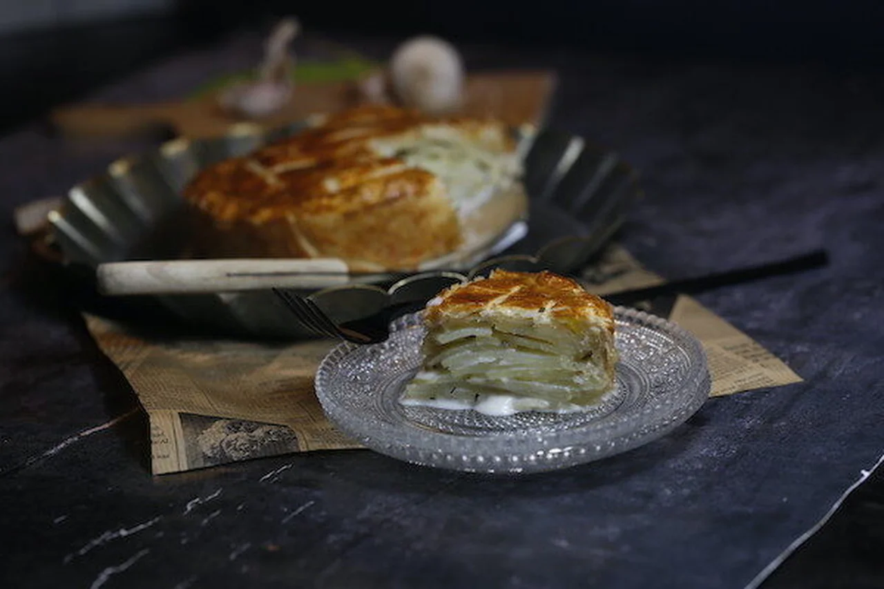 Pâté de pommes de terre à la crème
