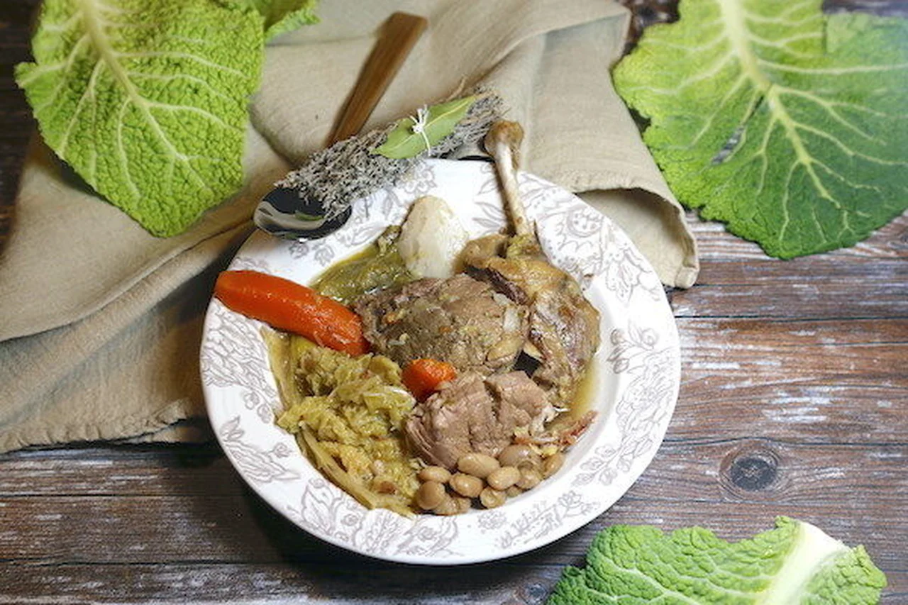 Potée languedocienne au chou