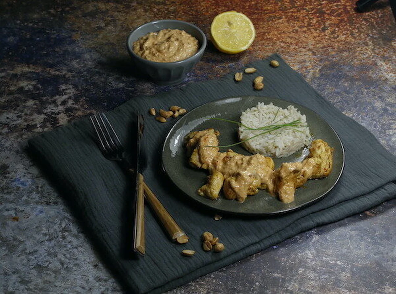 Poulet saté