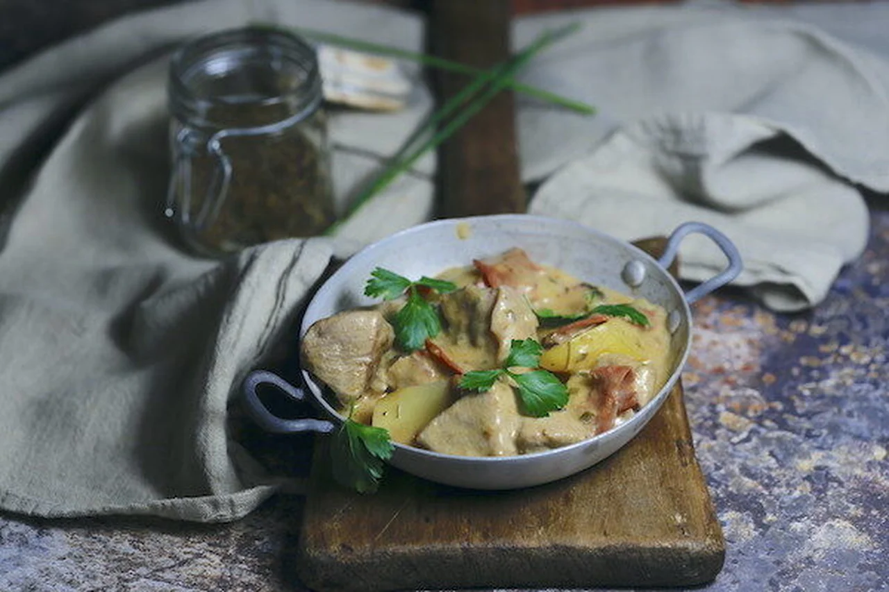 Sauté de veau au chorizo