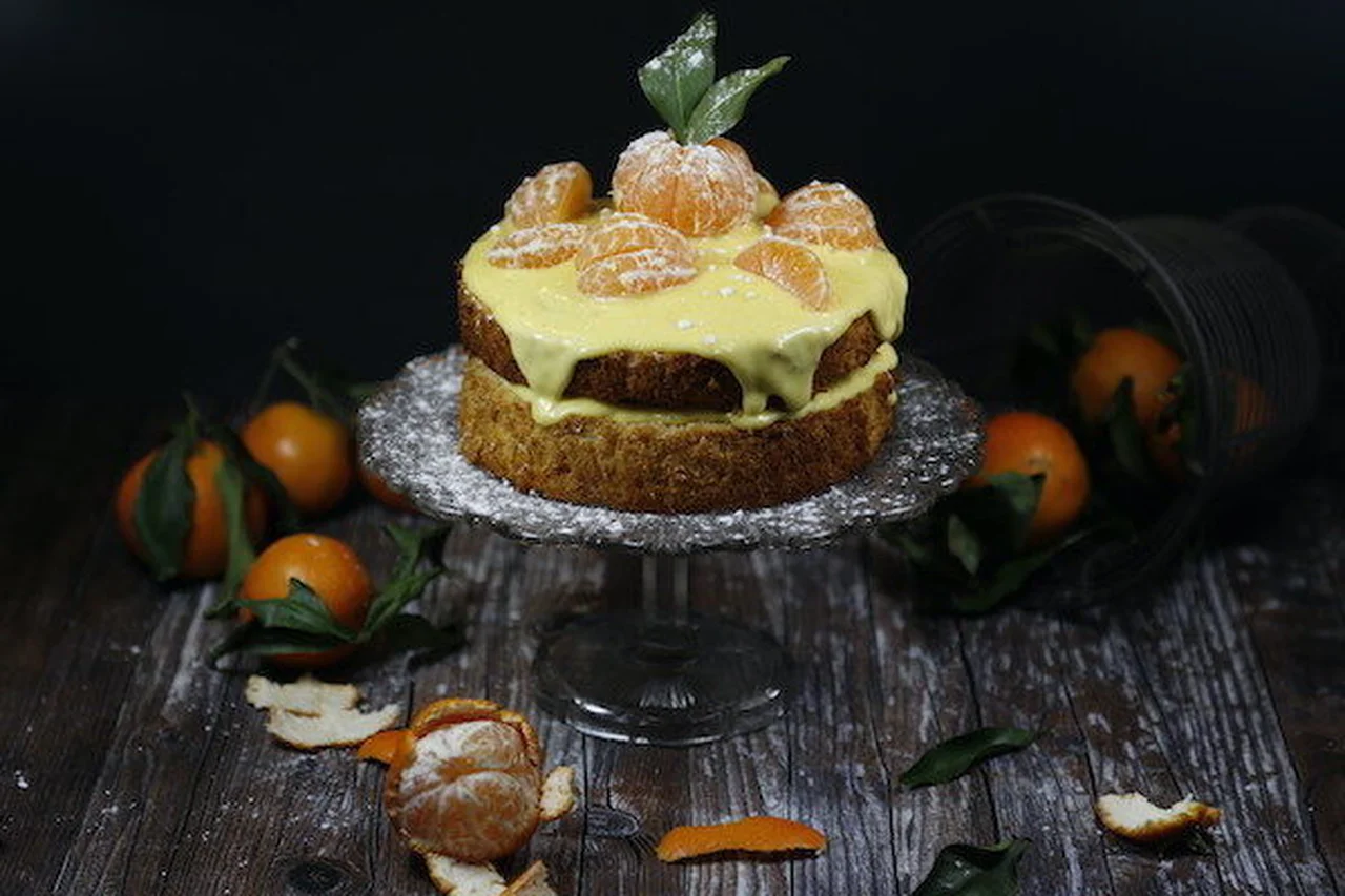 Sponge cake à la clémentine
