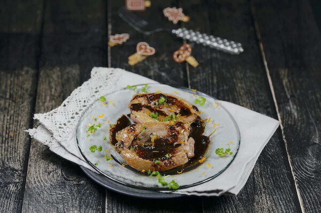 Steaks de canard à l'orange et à la bière
