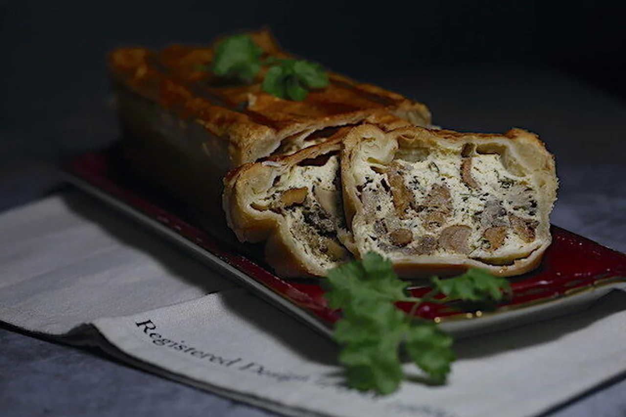 Terrine de champignons en croûte