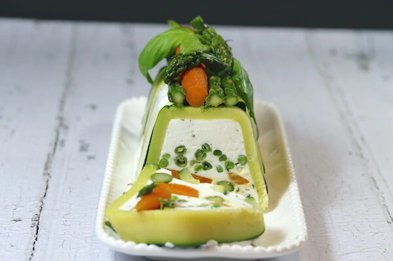 Terrine de légumes au fromage