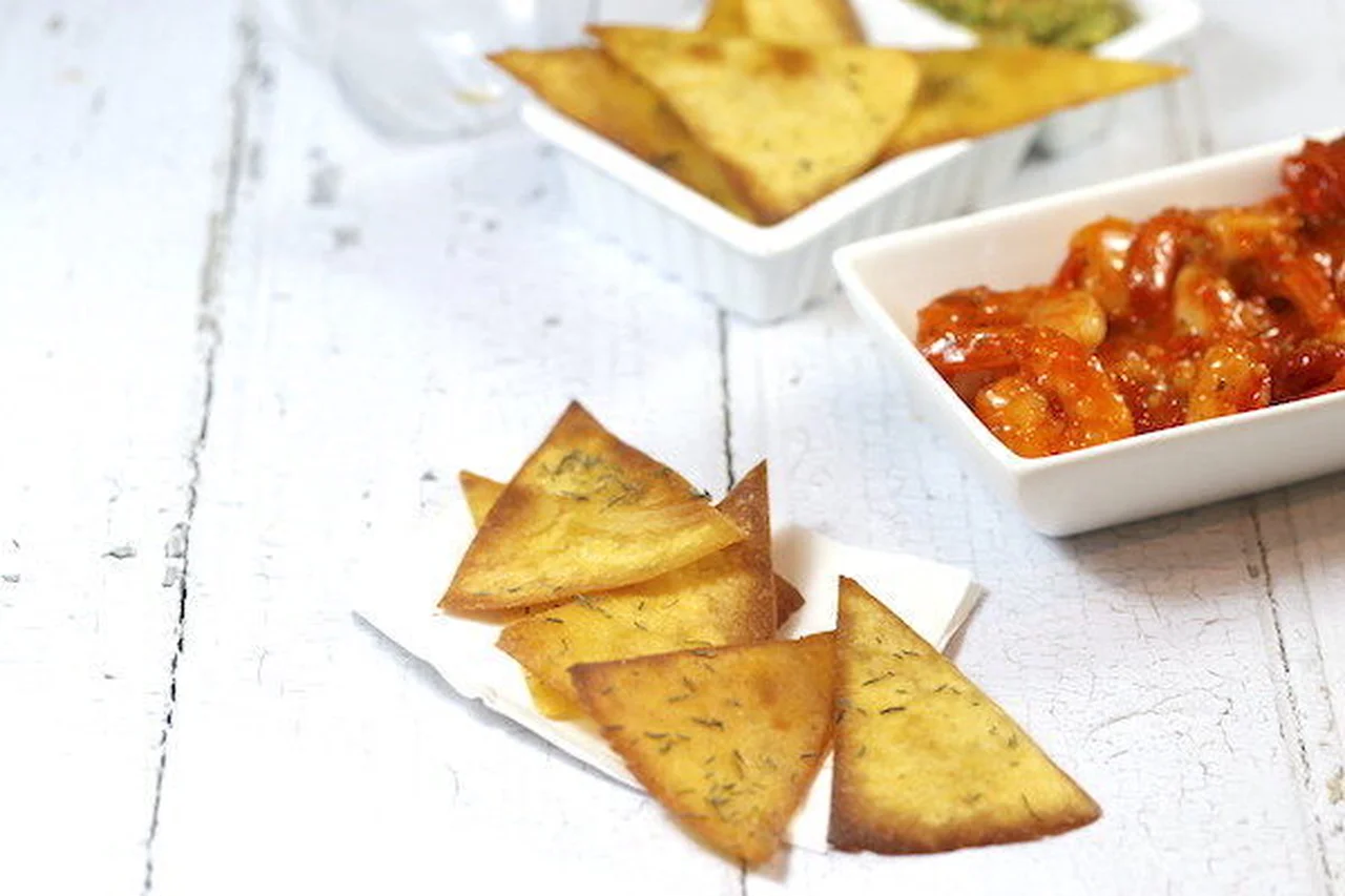Totopos ou chips de tortillas
