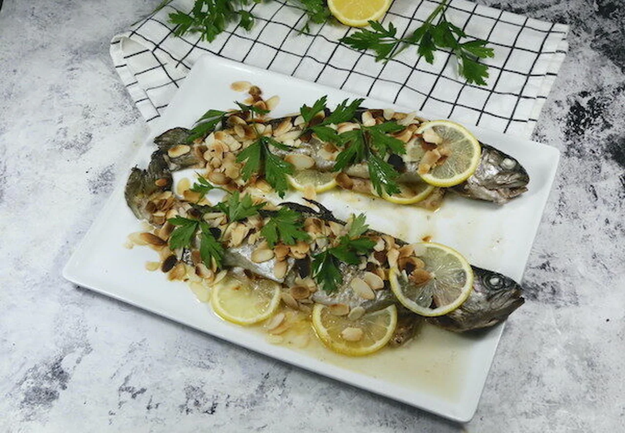 Truites aux amandes