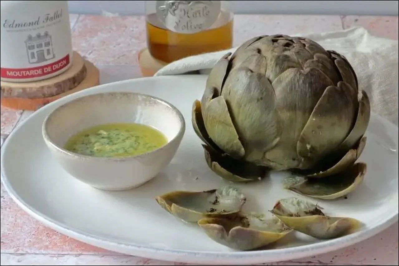 Artichauts vinaigrette de Cyril Lignac