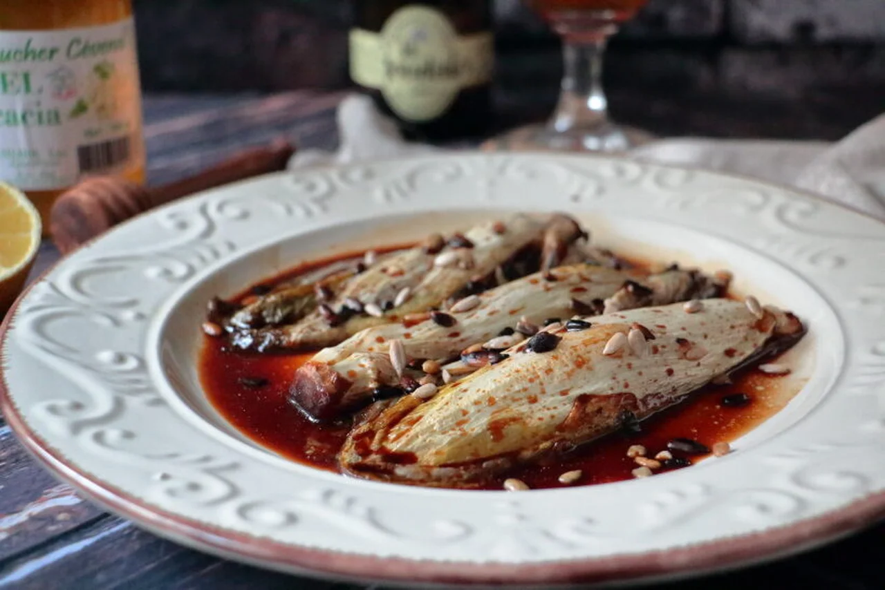 Endives braisées à la bière