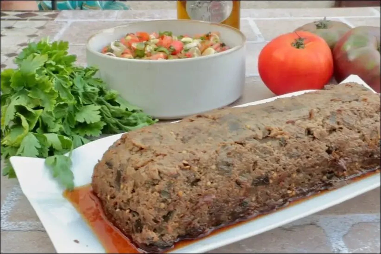 Flan d'aubergines à la sauce tomate