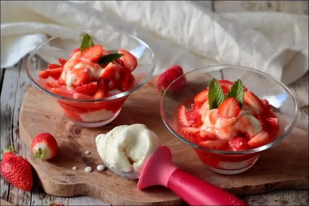 Fraise melba de Laurent Mariotte