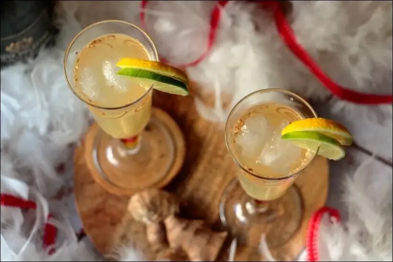 Ginger champagne