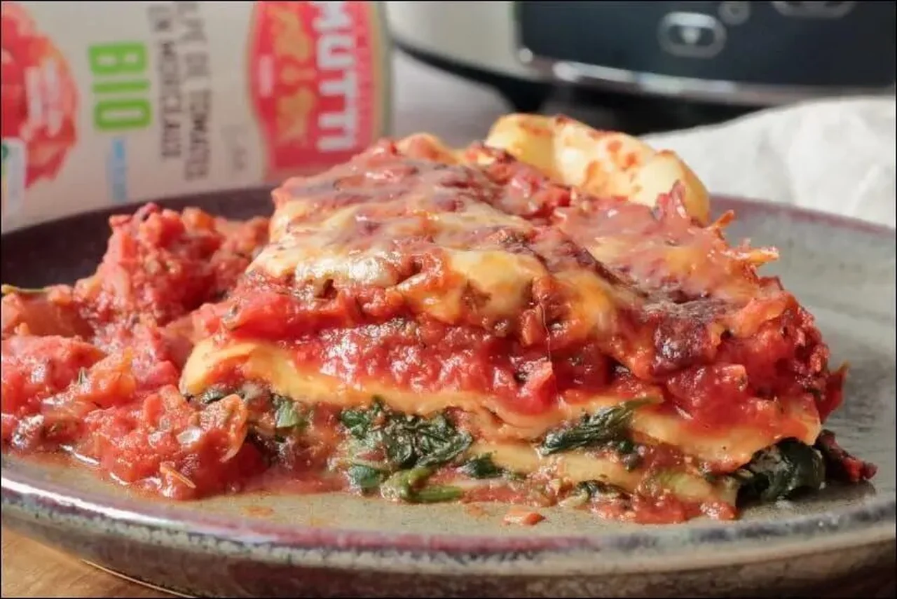 Lasagnes aux épinards et à la ricotta