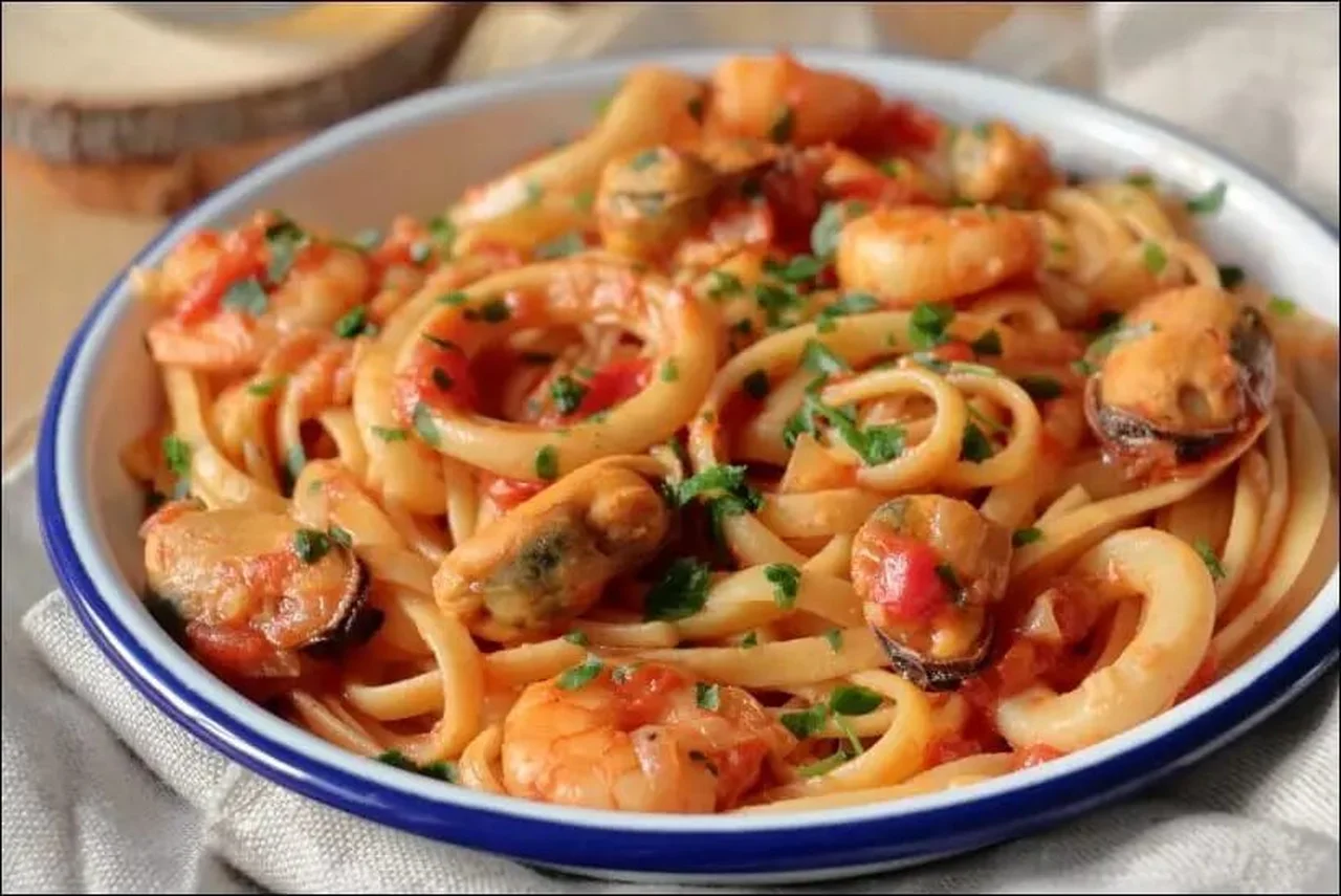 Linguine aux fruits de mer