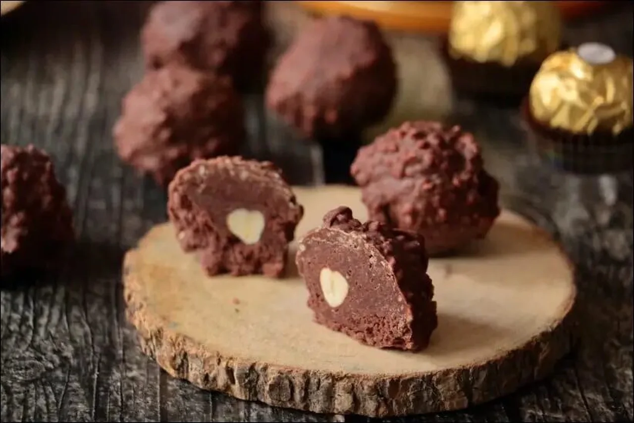 Rochers chocolat-noisettes façon Ferrero