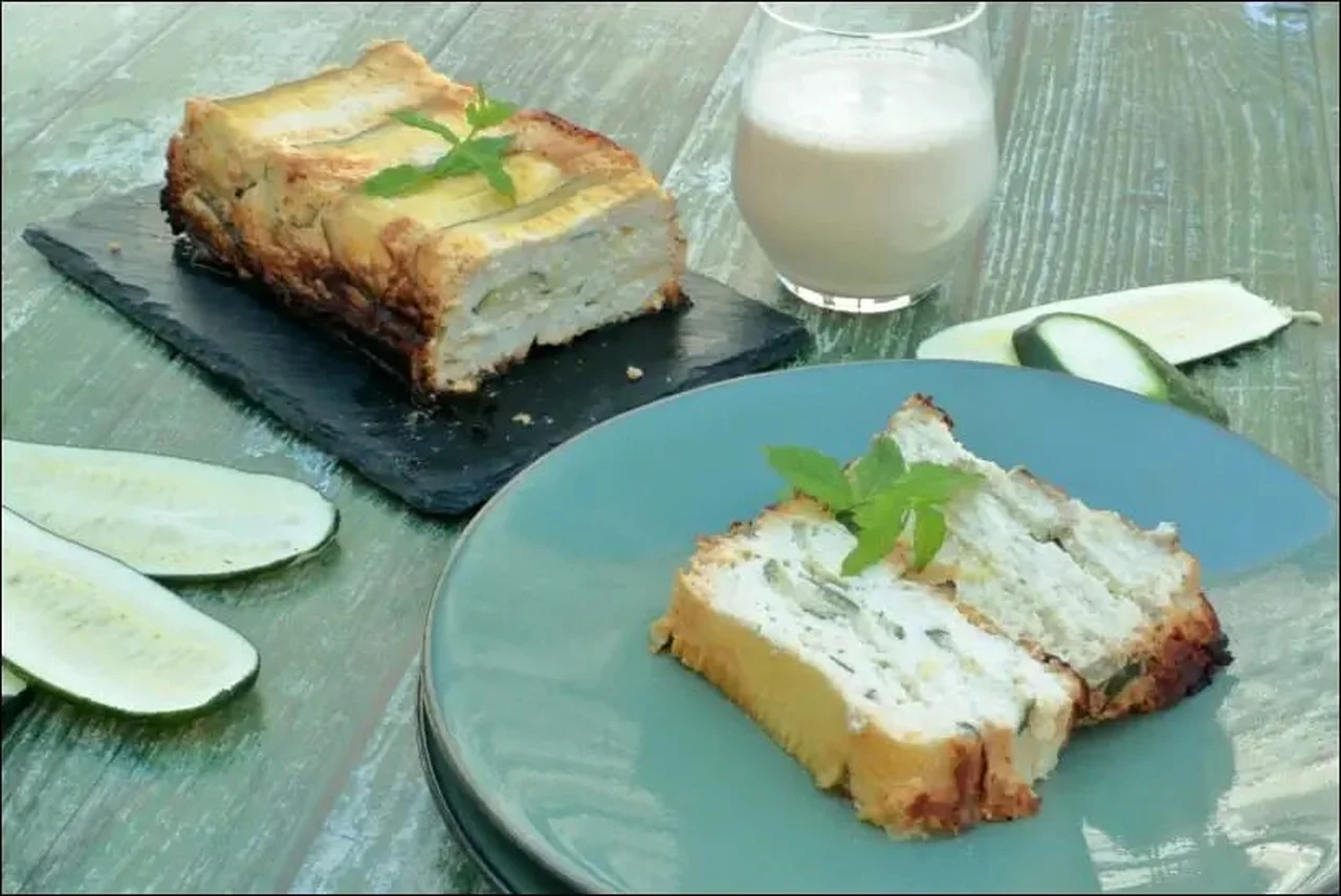 Terrine de courgettes au chèvre