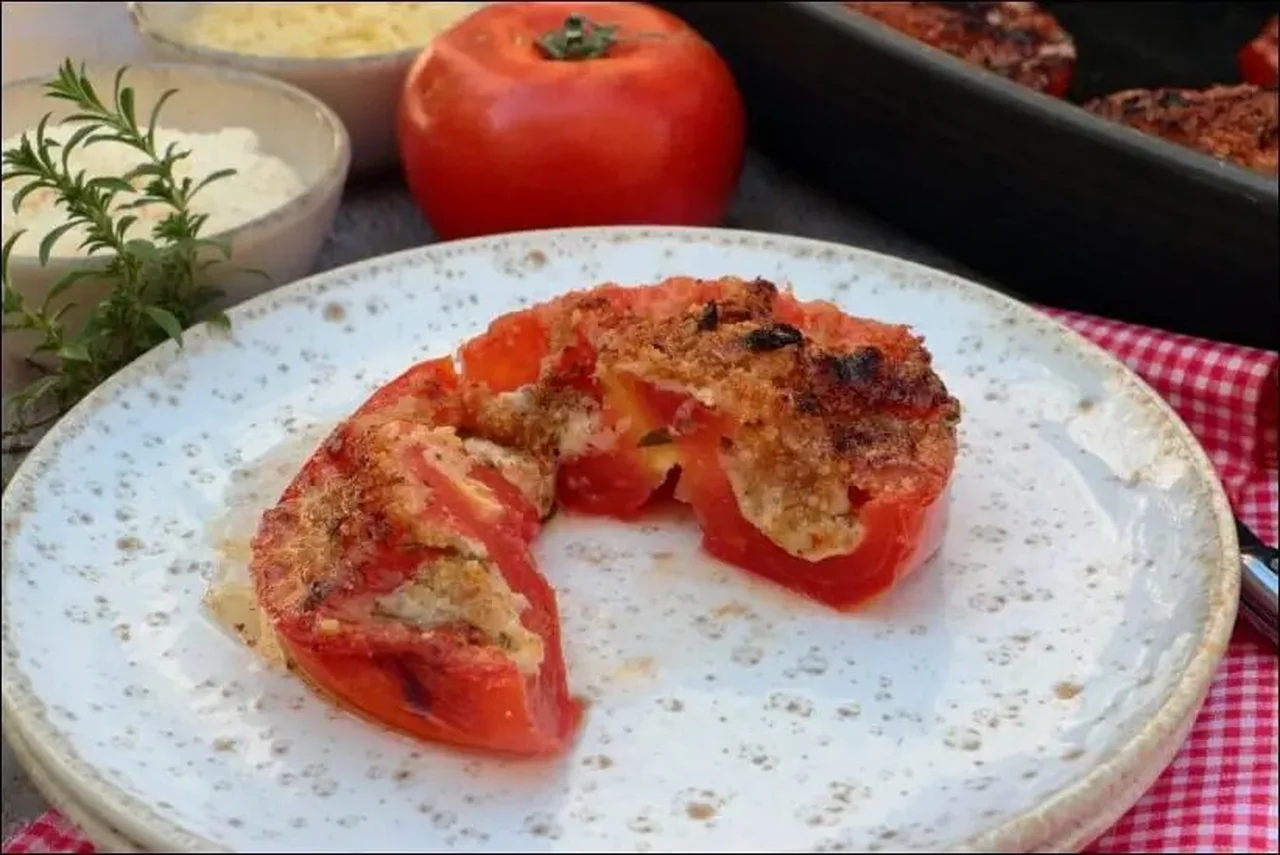 Tomates farcies au fromage