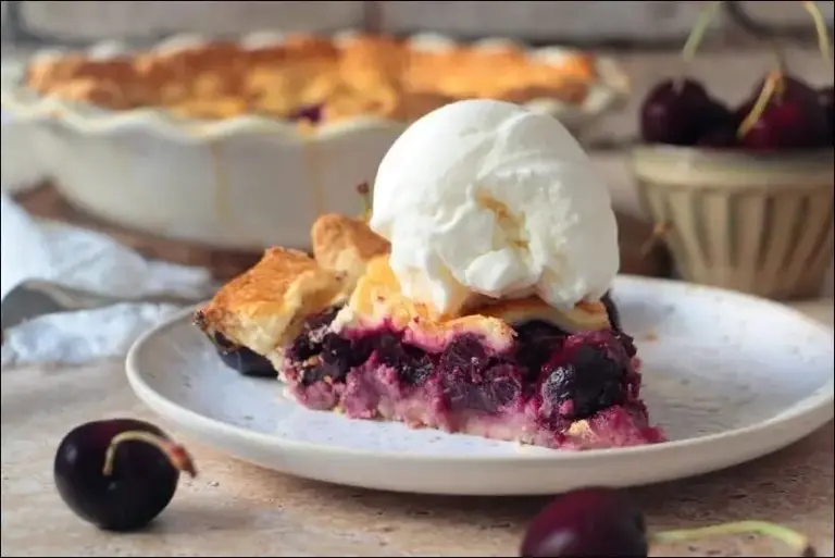 Tourte aux cerises