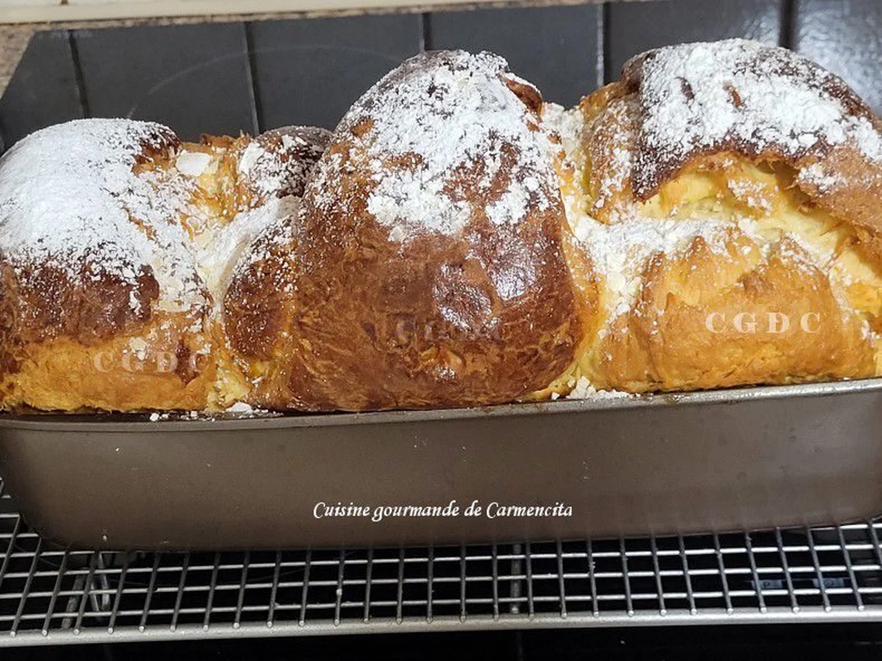 Brioche tordée