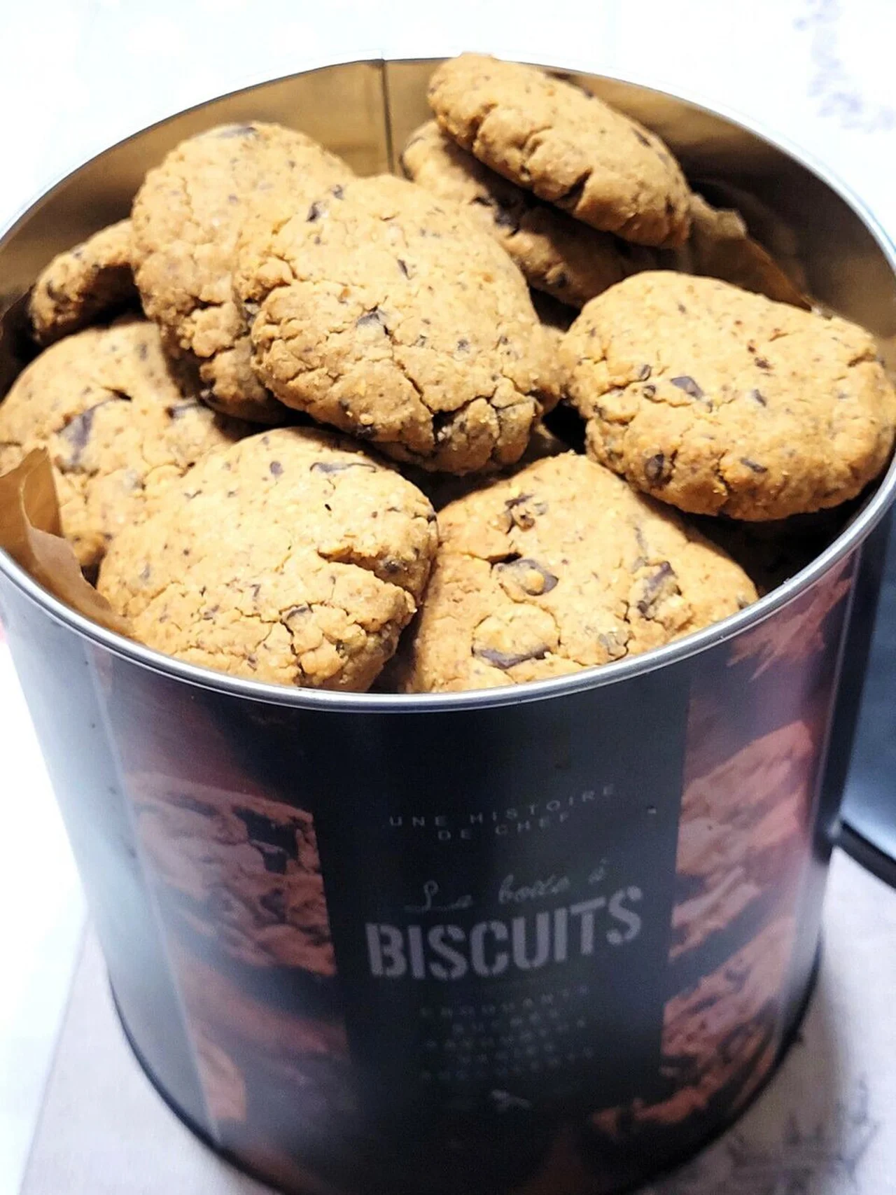 Cookies beurre d'arachide, noisettes et chocolat