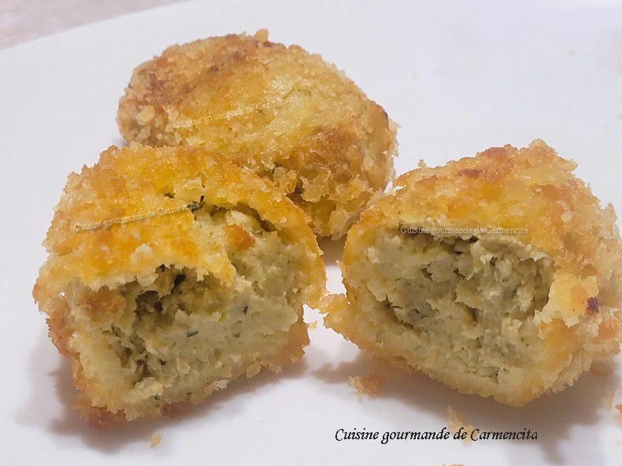 Croquettes de volaille à la chapelure Panko