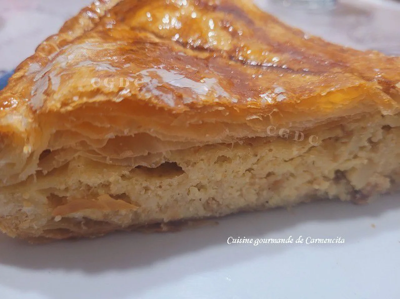Galette des rois à la frangipane