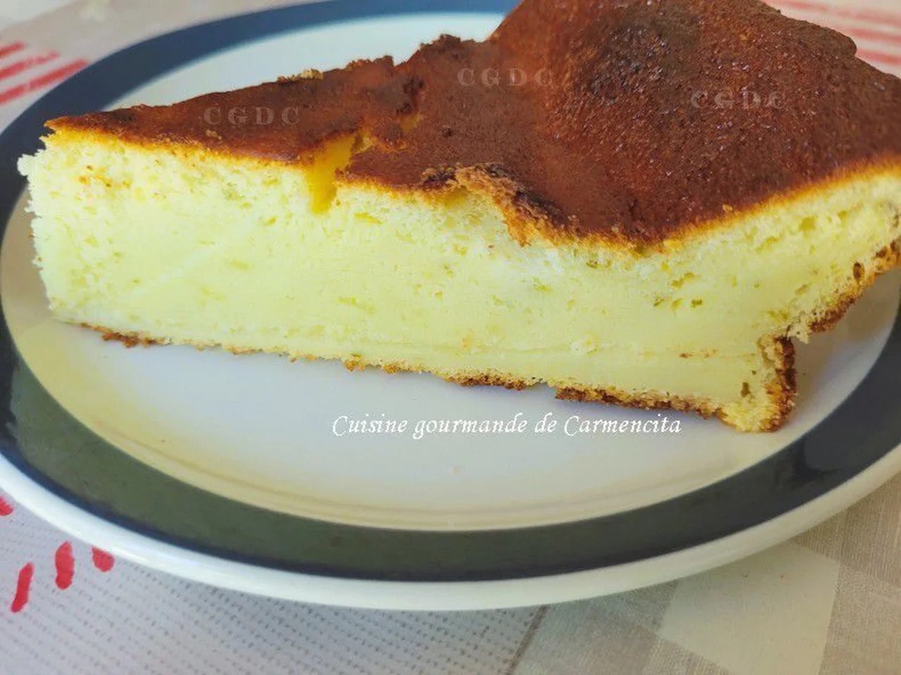 Gâteau soufflé au citron