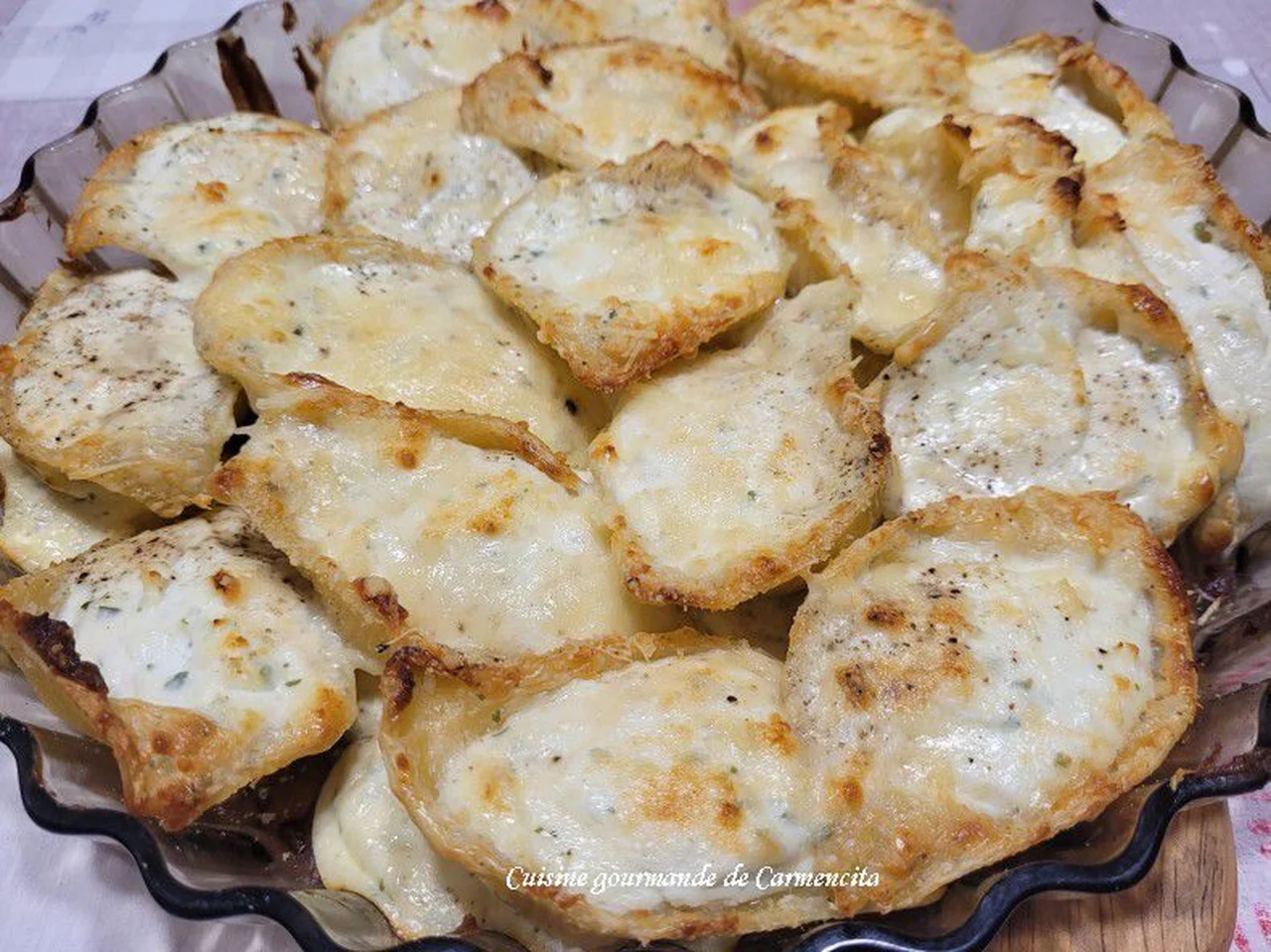 Gratin de pâtes conchiglioni farcies