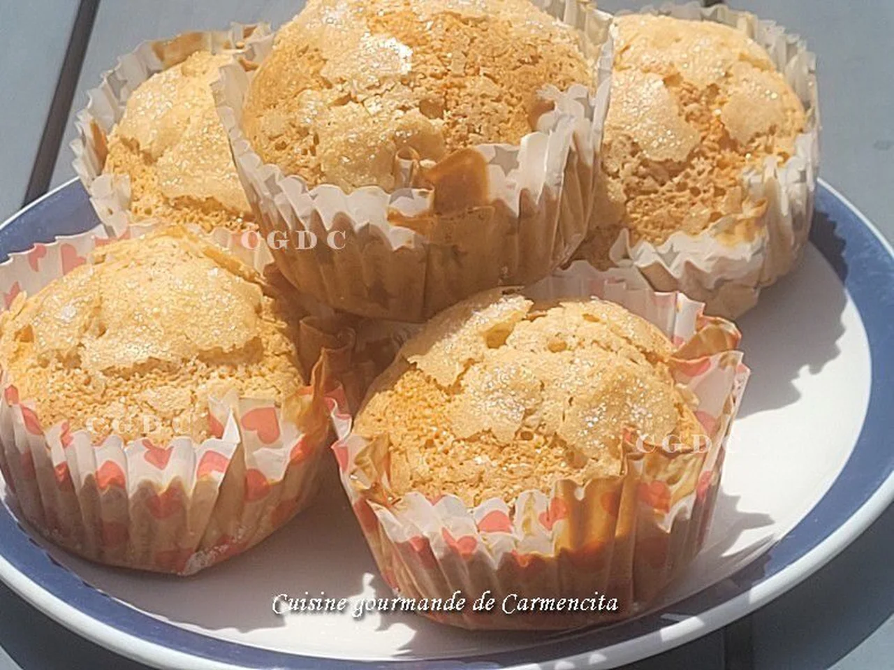 Madeleines espagnoles à la vanille