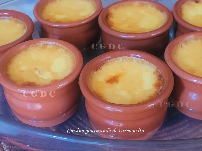 Petits flans aux oeufs