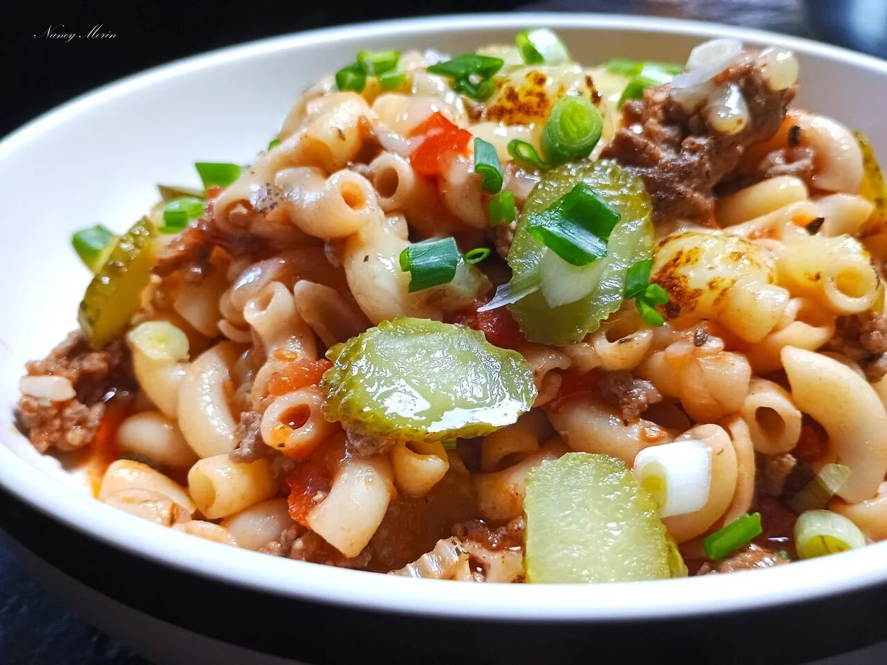 Macaroni à la viande de mon enfance