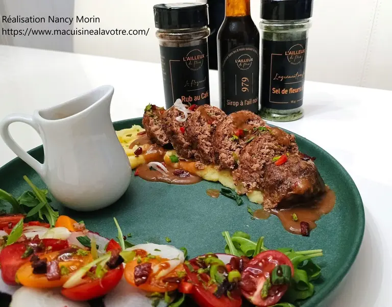 Mini pain de viande Rub Café