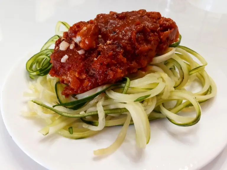 Poitrine de poulet Parmigiana