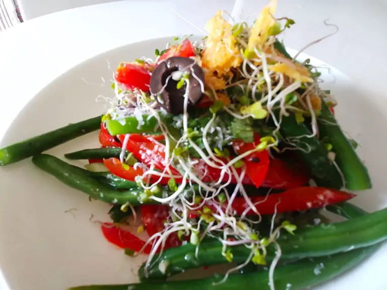 Salade d'haricots verts