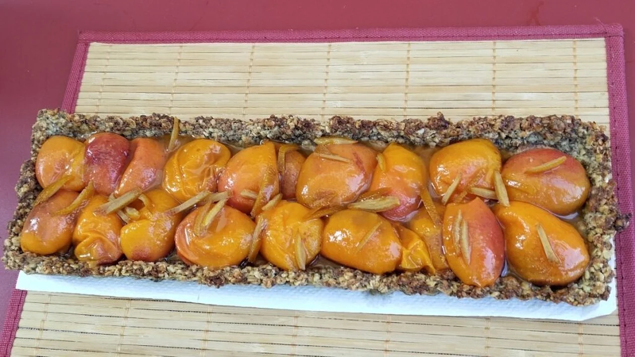 Tarte abricots à la crème d'amande