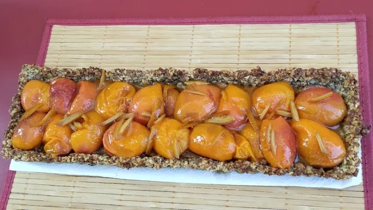 Tarte abricots à la crème d'amande