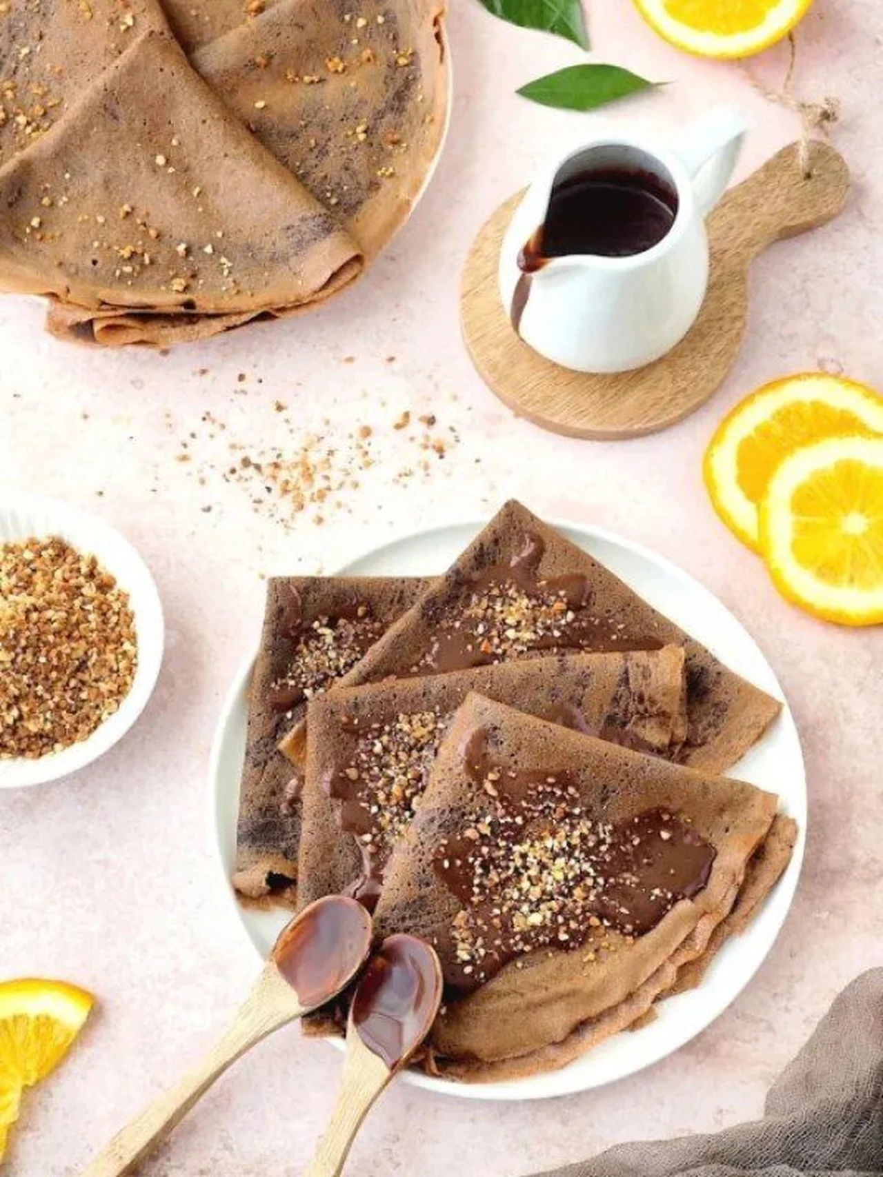 Crêpes au chocolat