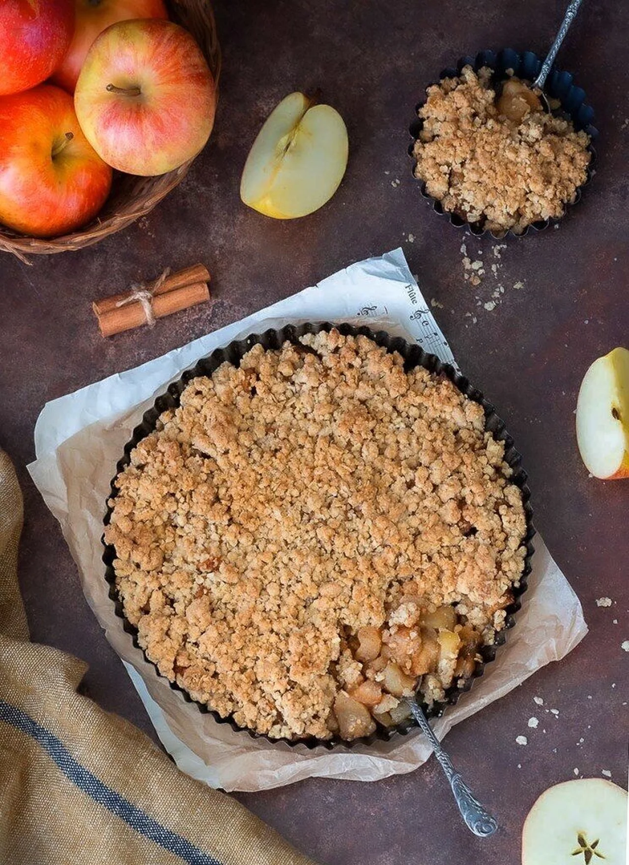 Crumble aux pommes