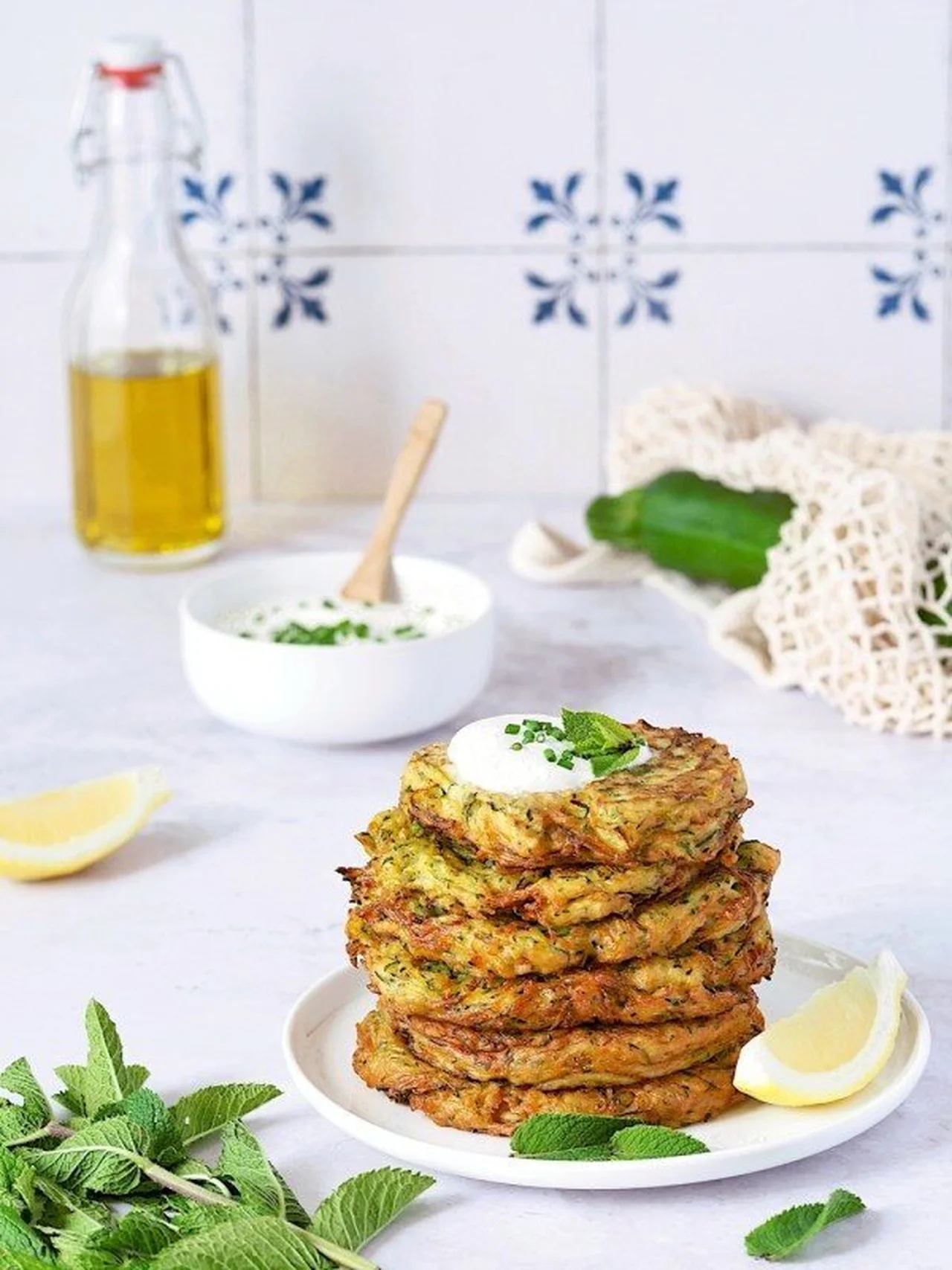 Galettes de courgettes