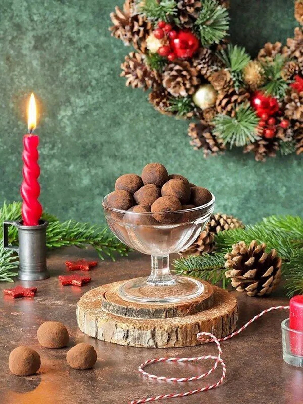 Les truffes au chocolat