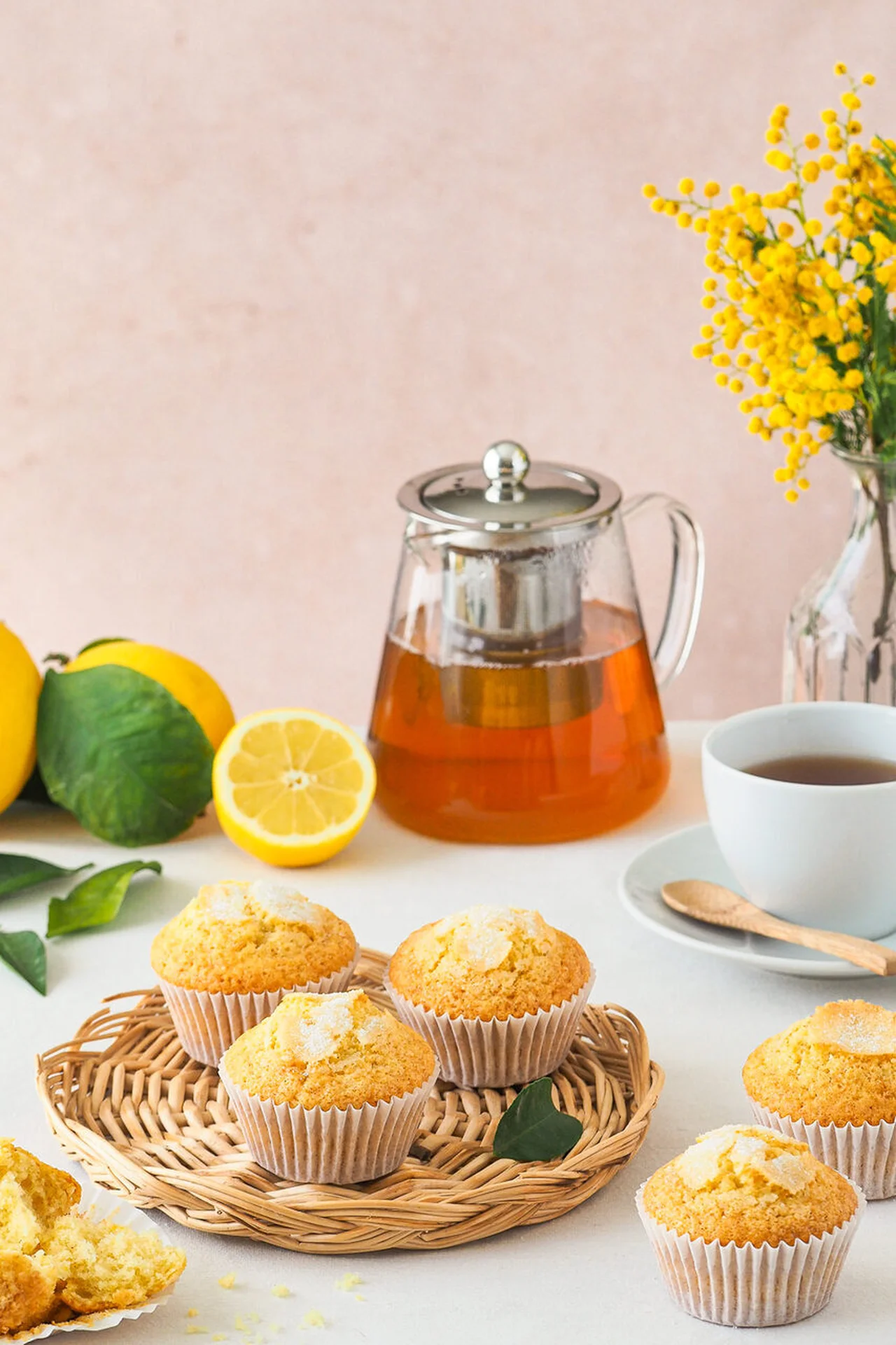 Madeleines espagnoles au citron
