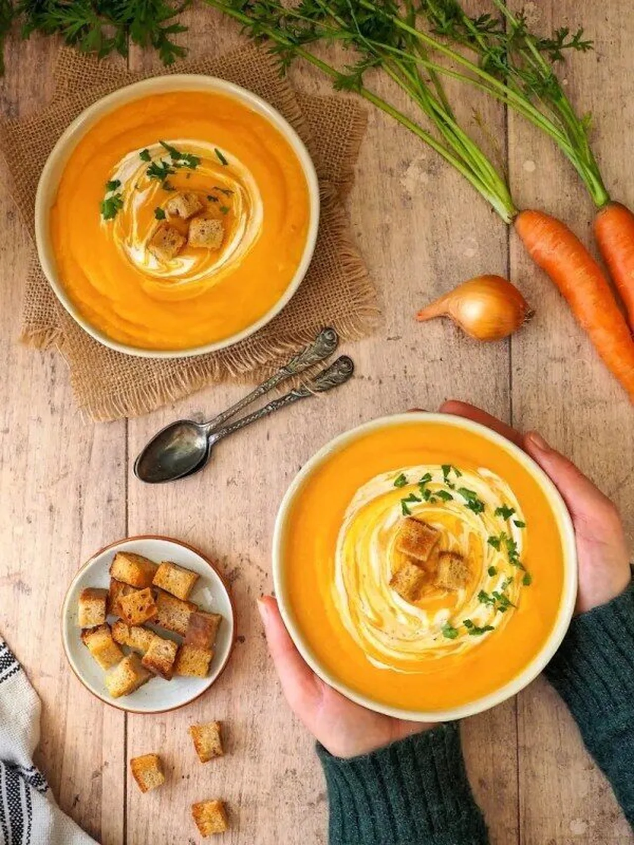 Soupe de légumes d'hiver