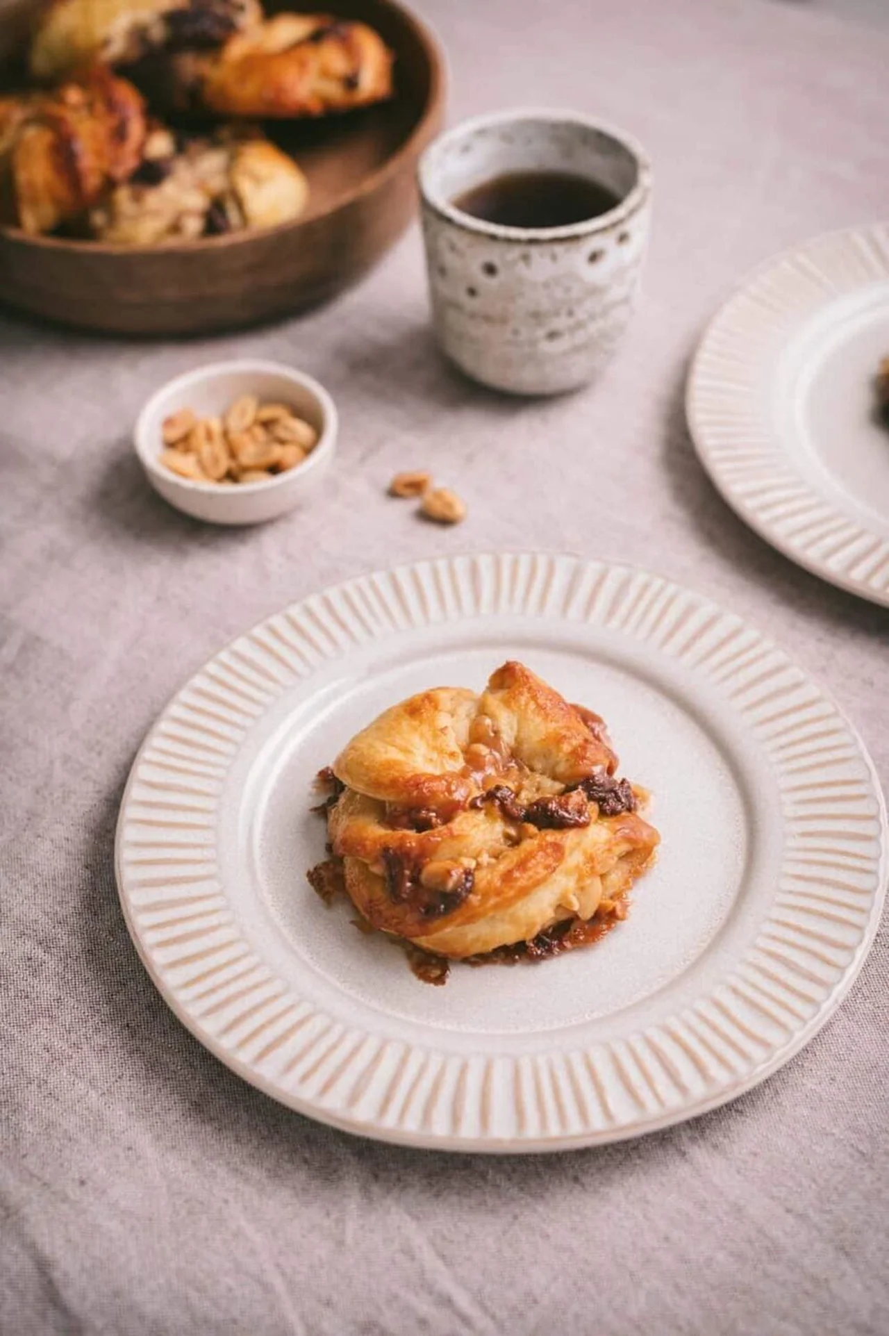 Brioches à la cacahuètes