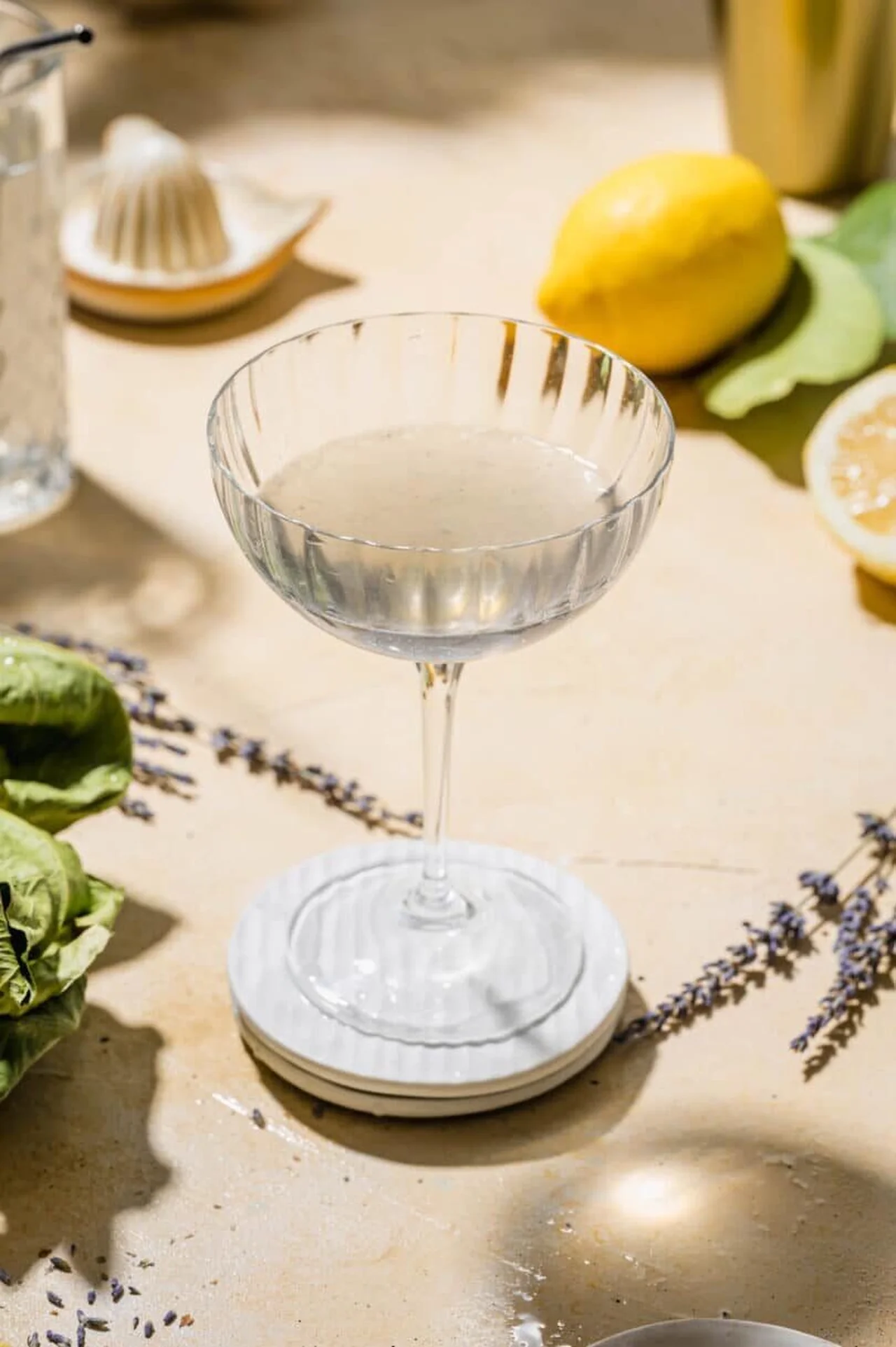 Citronnade à la lavande