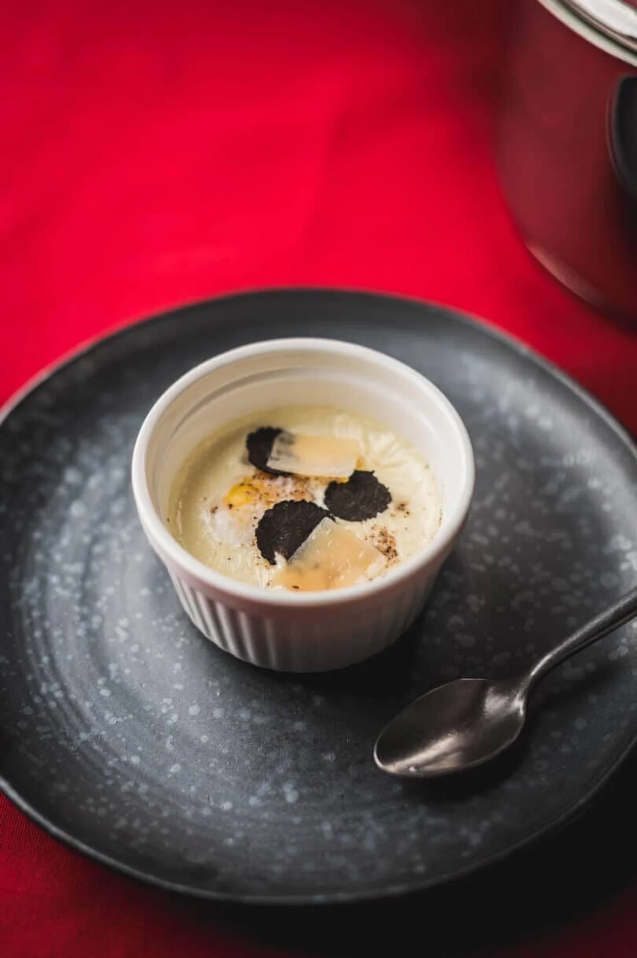 Oeuf cocotte à la truffe